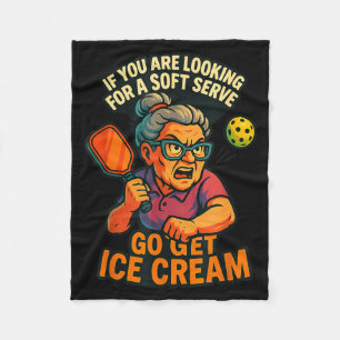 Ckleball Grandma Fleece Blanket