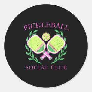 Ckleball Social Club Enthusiasts _ Fun Srt Lovers  Classic Round Sticker