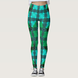 CKP01.Chequered Pattern -12A-ex Leggings