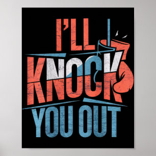 Ckprinted Knock You Out Print On Ck I Will Knock Y