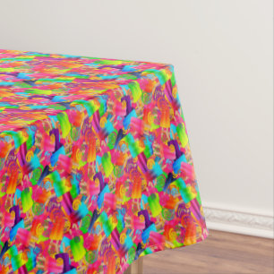 CKS-Popsicle Swirls, Pink-52x70 COTTON TABLECLOTH