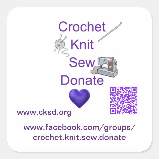 CKSD donation sticker (Front)