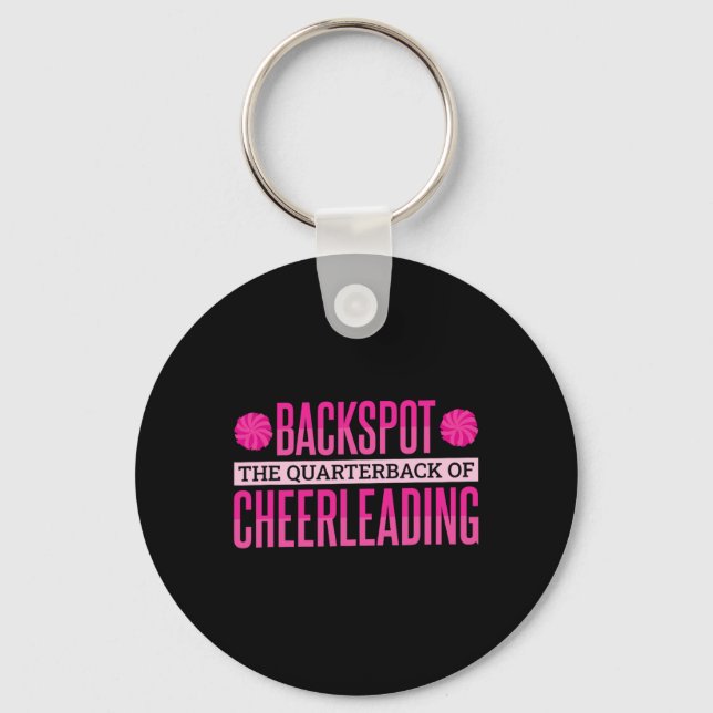 Ckspot The Quarterck Of Cheerleading  Key Ring (Front)