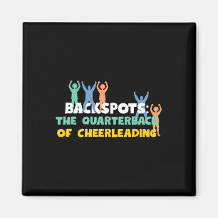 Ckspots Cheerleading Design For Gymnast And Flyer Magnet