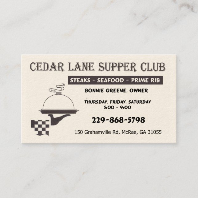 CL Biz card (Front)