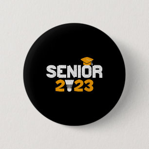 Cl Of 2023 Badminton Graduation 2023 Grad Senior 6 Cm Round Badge