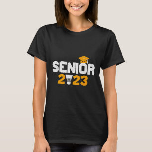 Cl Of 2023 Badminton Graduation 2023 Grad Senior T-Shirt