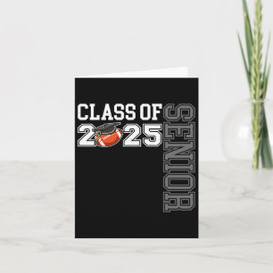 Cl Of 2025 Football Senior Night Card