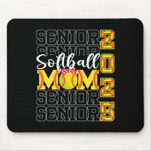 Cl Of 2025 Funny Graduation Senior Mum 2025 Softll Mouse Pad