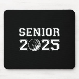 Cl Of 2025 Golf Senior Golfing Graduation Graduate Mouse Pad
