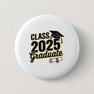 Cl Of 2025 Graduation 2025 _1  6 Cm Round Badge