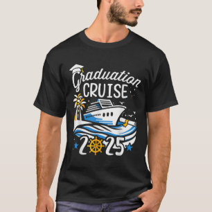 Cl Of 2025 Graduation Cruise For Senior Graduates T-Shirt