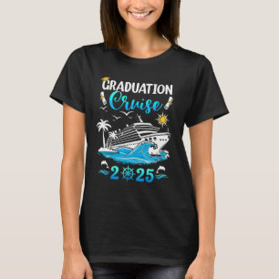 Cl Of 2025 Graduation Cruise Senior Graduates Vaca T-Shirt