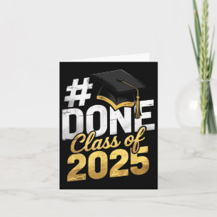 Cl Of 2025 Graduation For Him Her Family Women Men Card