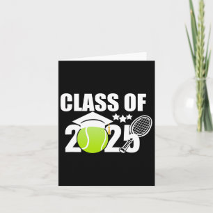 Cl Of 2025 Graduation Senior Tennis Player Gifts  Card