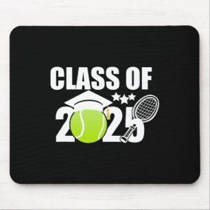 Cl Of 2025 Graduation Senior Tennis Player Gifts  Mouse Pad