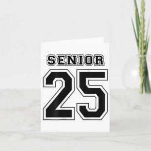 Cl Of 2025 High School Senior 25 On Ck Graduation Card