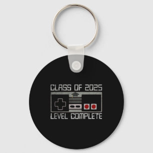 Cl Of 2025 Level Complete Video Gamer Senior Gradu Key Ring