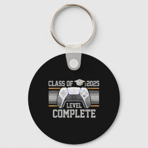 Cl Of 2025 Level Complete Video Gamer Senior Gradu Key Ring