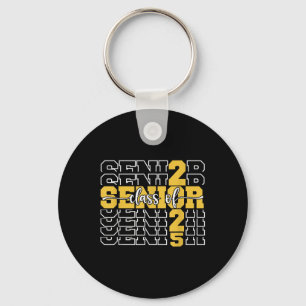 Cl Of 2025 Senior 2025 Back To School 2025 Graduat Key Ring