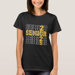 Cl Of 2025 Senior 2025 Back To School 2025 Graduat T-Shirt