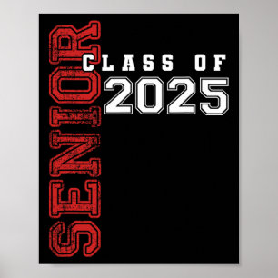 Cl Of 2025 Senior 2025 Grad Graduate Graduation 20 Poster