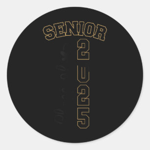 Cl Of 2025 Senior 2025 Graduation _1  Classic Round Sticker