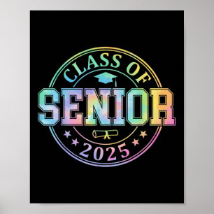 Cl Of 2025 Senior 2025 Graduation Funny Mens Women Poster