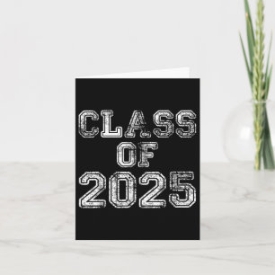 Cl Of 2025, Senior 2025 Graduation Vintage School Card