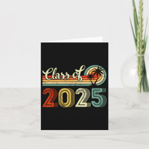 Cl Of 2025 Senior 2025 Retro Back To School Vintag Card
