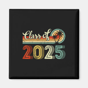 Cl Of 2025 Senior 2025 Retro Back To School Vintag Magnet