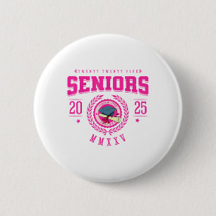 Cl Of 2025 Senior Back To School Graduation Girls 6 Cm Round Badge