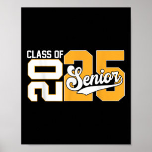 Cl Of 2025 Senior Graduation 2025 Back To School T Poster