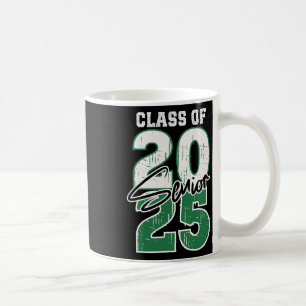 Cl Of 2025 Senior - Graduation 2025 Green  Coffee Mug