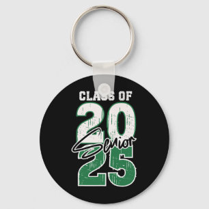 Cl Of 2025 Senior - Graduation 2025 Green Key Ring