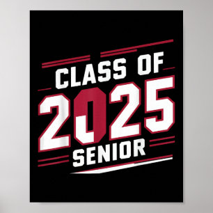 Cl Of 2025 Senior Graduation Family Cl High School Poster
