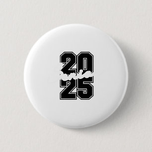 Cl Of 2025 Senior High School College Graduation W 6 Cm Round Badge