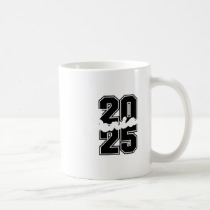 Cl Of 2025 Senior High School College Graduation W Coffee Mug
