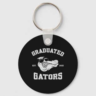 Cl Of 2025 Senior Men Graduated Gators Mascot Kids Key Ring