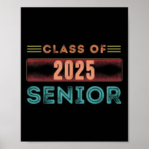 Cl Of 2025 Senior Shirt – Graduation Gift Tee  Poster