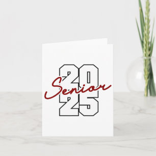 Cl Of 2025 Seniors High School College Graduation Card