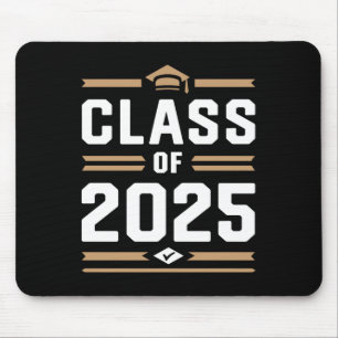 Cl Of 2025 Shirt Senior College High School Gradua Mouse Pad