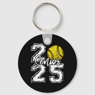 Cl Of 2025 Softll Senior 2025 Ck To School Funny Key Ring