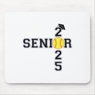 Cl Of 2025 Softll Senior Graduation Graduate Women Mouse Pad
