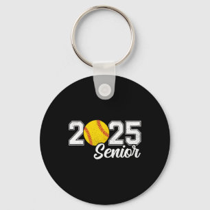 Cl Of 2025 Softll Senior Retro Senior 2025 Softll Key Ring