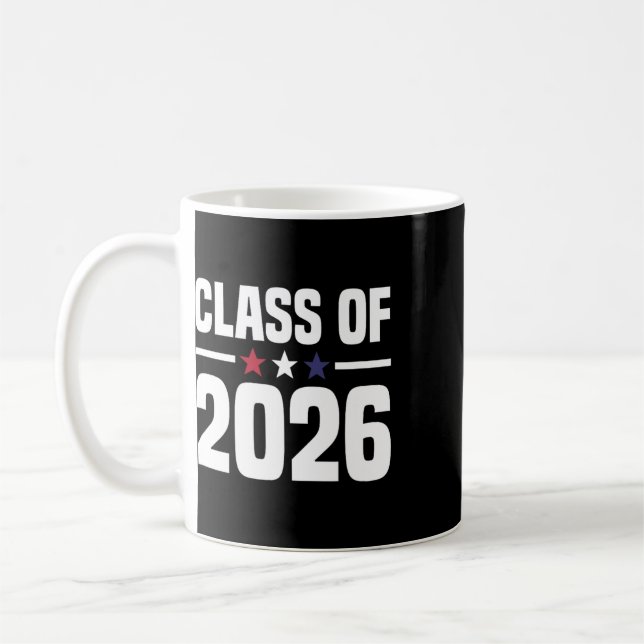 Cl Of 2026 College University High School Future G Coffee Mug (Left)