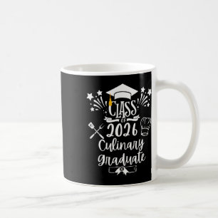 Cl Of 2026 Culinary Graduate Food Cuisine Chef Gra Coffee Mug