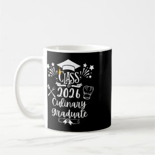 Cl Of 2026 Culinary Graduate Food Cuisine Chef Gra Coffee Mug