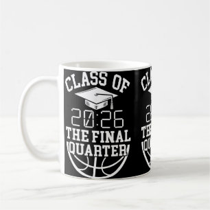 Cl Of 2026 Final Quarter Basketball Senior 2026 Coffee Mug