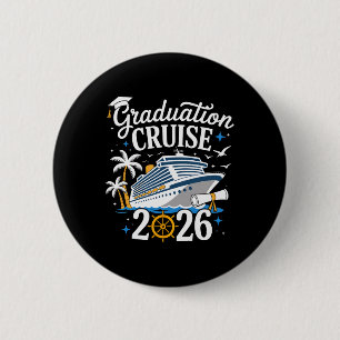 Cl Of 2026 Graduation Cruise For Senior Graduates 6 Cm Round Badge